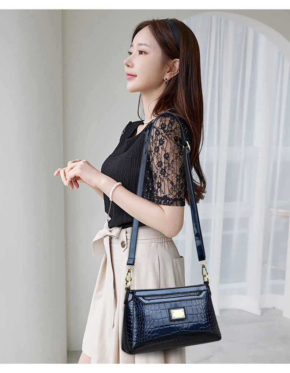 Luxury Designer Ladies Handbags High Quality Leather Shoulder Bags for Women 2026 Female Crossbody Bag Purses and Handbags Sac