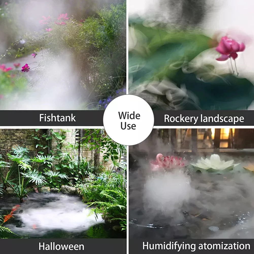 1 Pcs 5V USB Fountain Mist Maker Small Rockery Water Fish Tank Landscaping Mist Maker Garden Outdoor Sprayer