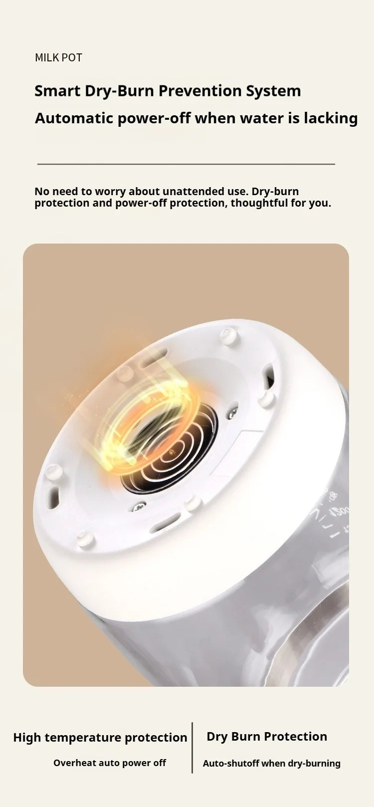 1.3L Household Constant Temperature Kettle, Fast Boiling Kettle, Baby Milk Regulator, Electric Kettle, Durable Health Pot