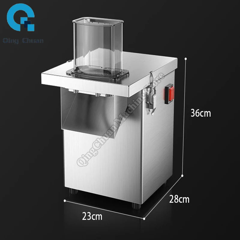 Spike Potato Machine Commercial Full Automatic Wave French Fries Slitter Multifunctional Electric Commercial Vegetable Cutter