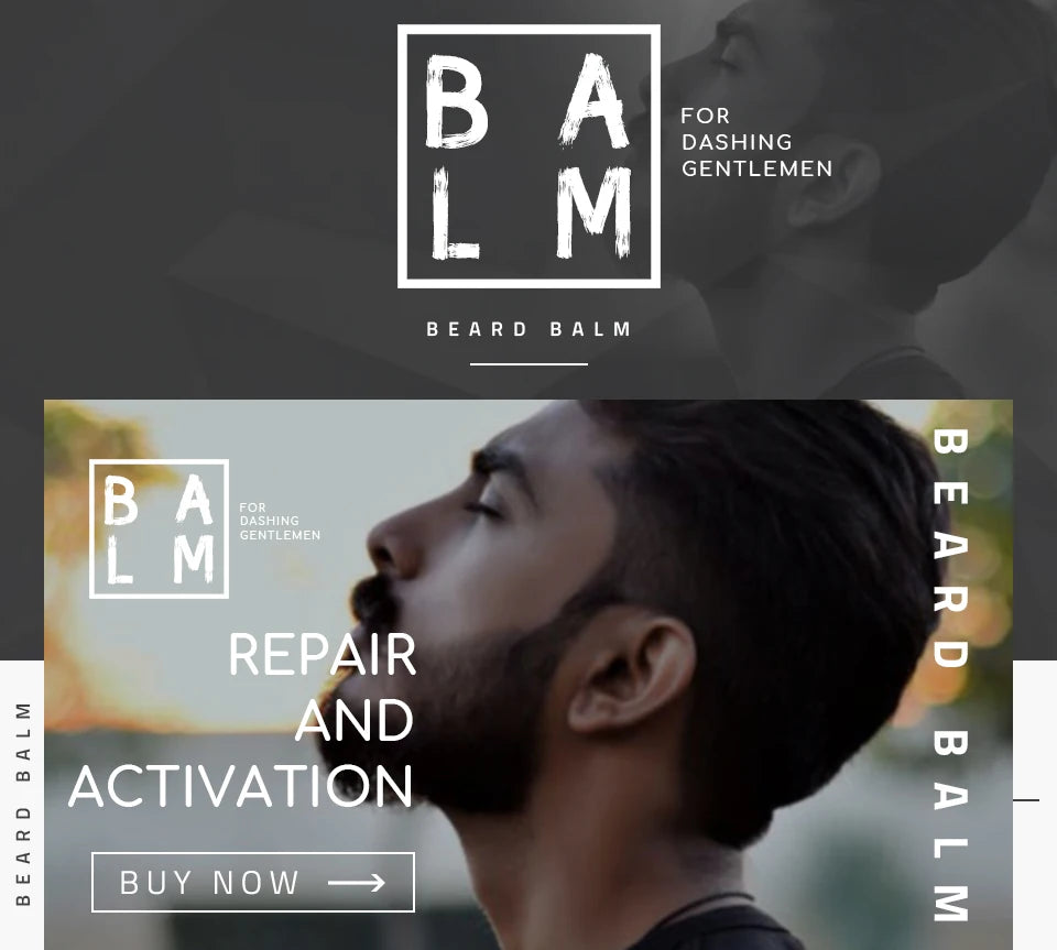3PCS Natural Beard Balm Wax Beard Growth Balm for Men Moisturizing Smoothing Beard Styling Professional Care Cream Skin Care