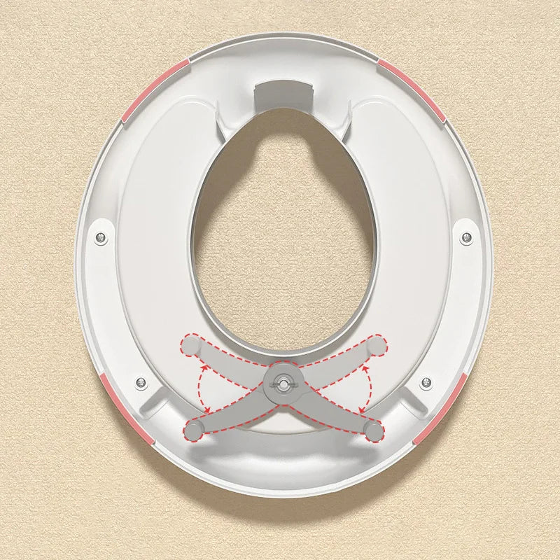 Baby Potty Mat Training Seat Handle Portable Soft Potty Mats Kid Toilet Household Auxiliary Non-slip Toilet Child WC Reducer