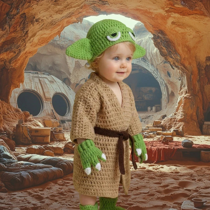 Halloween Cosplay Outfit Baby Costume Newborn Studio Photoshoot Prop Cute Soft Clothing for Baby Photography Shooting