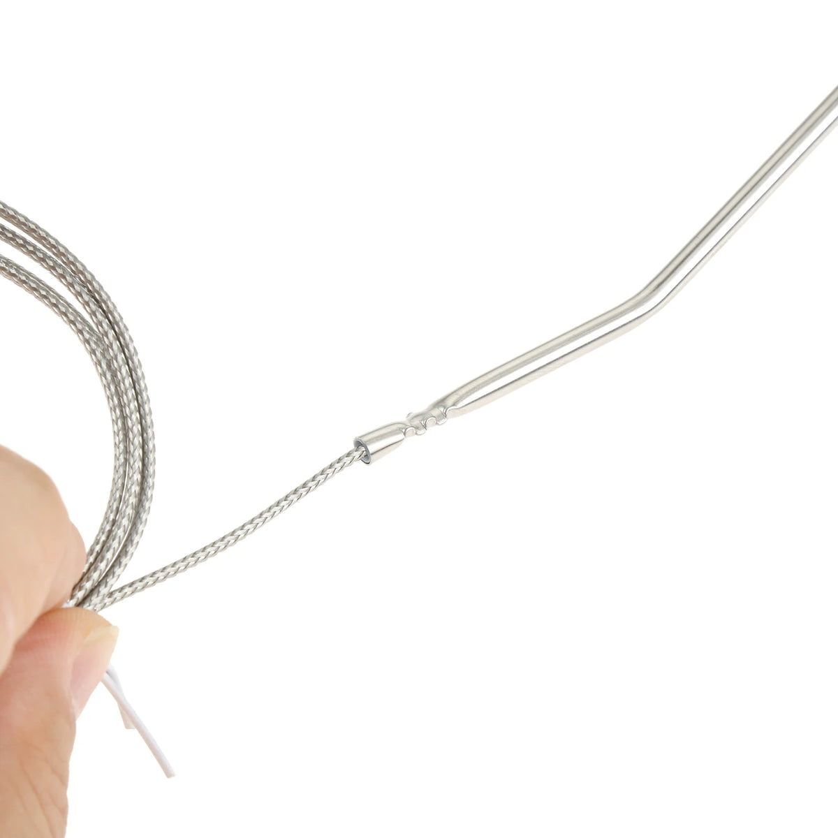 2 Pack Meat Thermometer Probe Replacement for Thermopro TP04 TP06 TP06S TP07 TP07S TP08 TP08S TP09 TP09B TP10 TP16 with 2 Clips