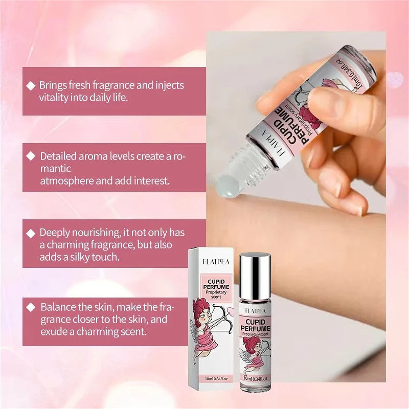 10ML/50ML Cupid Date Pheromone Perfume Men's Perfume Womens Eau De Parfum Lasting Natural Gentle Non-pungent Body Spray Roller