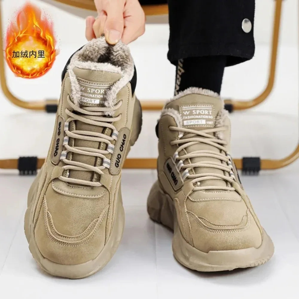 Winter Sport Shoes for Men Sports and Leisure Loafers Ankle Boots Casual Shoes Casual Sneaker Platform Sports Shoes Fashion New