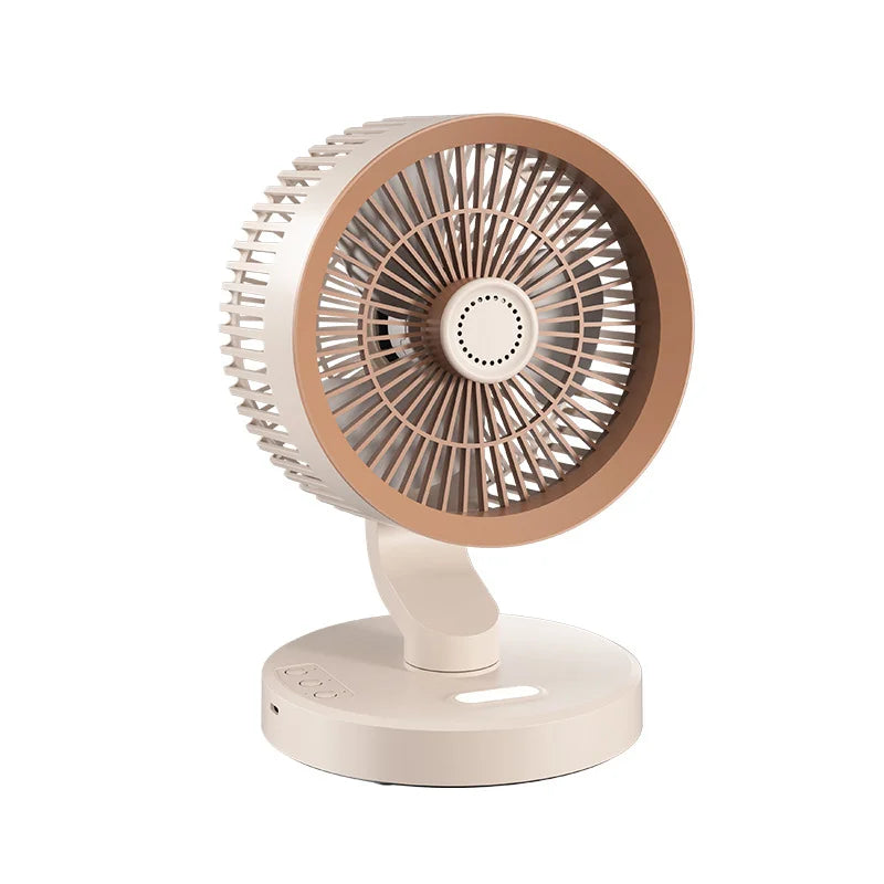 2 In 1 Desktop Wall Mount Air Circulator Fan, Quiet Oscillating Cooling Fan With Remote Control For Bedroom Office