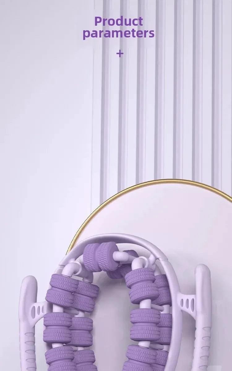 Newest  Wheel Annular Leg Clamp Massager Relax  Massager Anti-cellulite Massager Body Slimming Roller Massage for Body