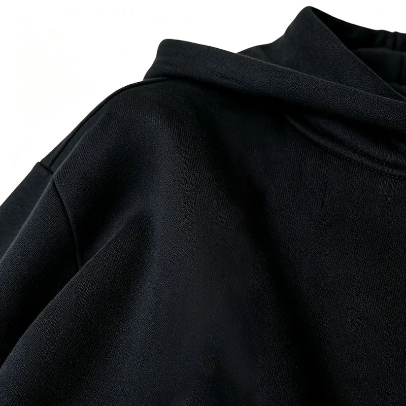 Men Gothic Skull Thorn Graphic Full Zip Up Hoodie Fleece Lined Long Sleeve Winter Punk Goth Streetwear Oversized Sweatshirt
