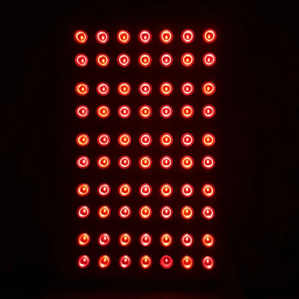 660nm 850nm Dual Chips Timing Led Red Light Therapy Panel Lamp Near Infrared Therapy Light LED Beauty Devices for Face and Body