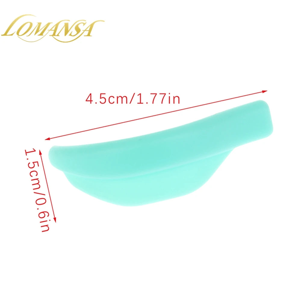 Lomansa 7 Pairs Silicone Eyelash Perming Pad Lash Lifting Kit Recycling 3D Eyelashes Curler Rod Shield Lashes Extension Supplies