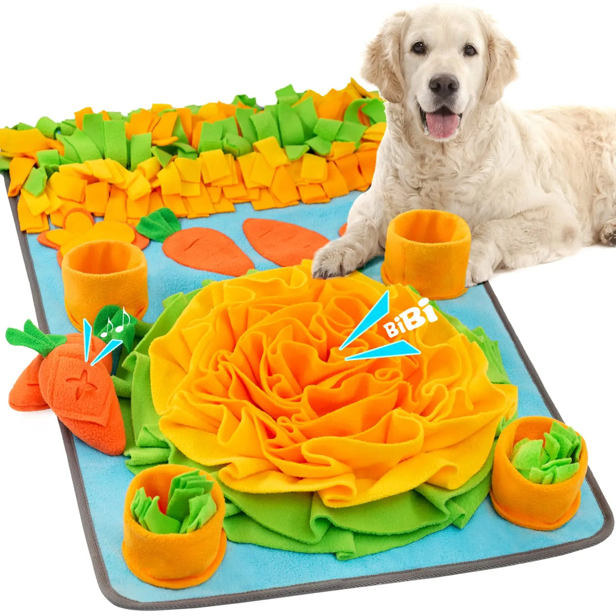 Pet Scent Pad Dogs Consume Energy Eating Puzzle Slowly Sniff, Found That Food Can Be Cleaned, Very Durable