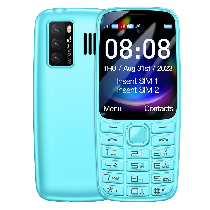 C99(H11) 4G Button Phone 2.4inches TFT Screen Dual SIM Dual Standby Voice King Alarm Clock 1500mAh Battery Torch CellPhone