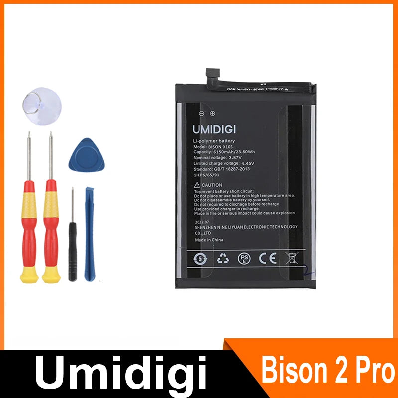 For Umidigi Bison/Bison 2 Pro/Bison 2/Bison X10 Pro/Bison X10/Power 5/A9 Pro Phone / Battery Mobile Phone Accessories