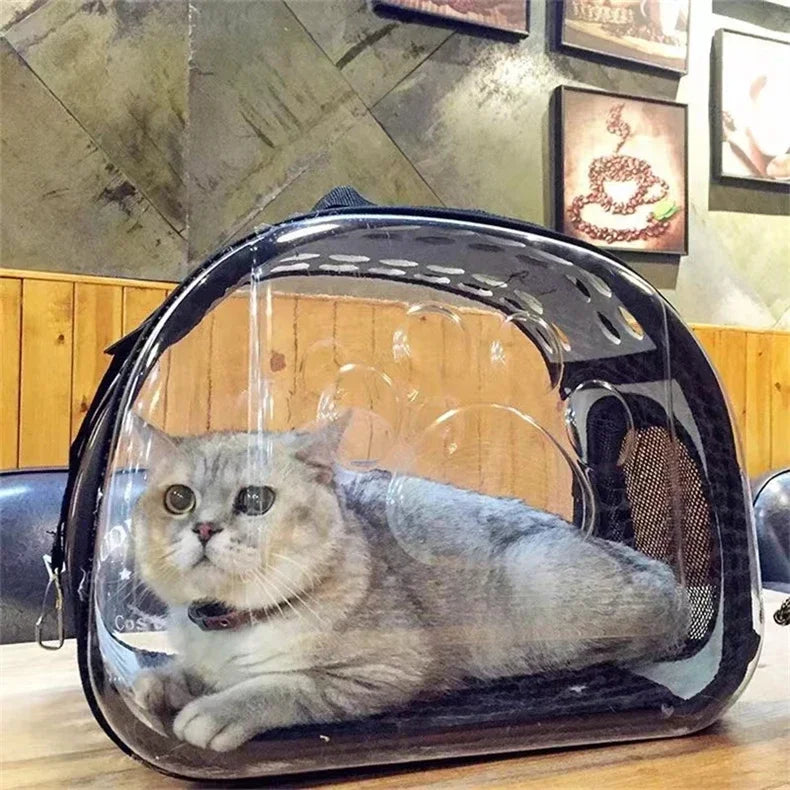 Cat Carrier Bag Outdoor Pet Shoulder bag Pet Dogs Cats Portable Breathable Collapsible Travel Cat Carrier Bag small dog