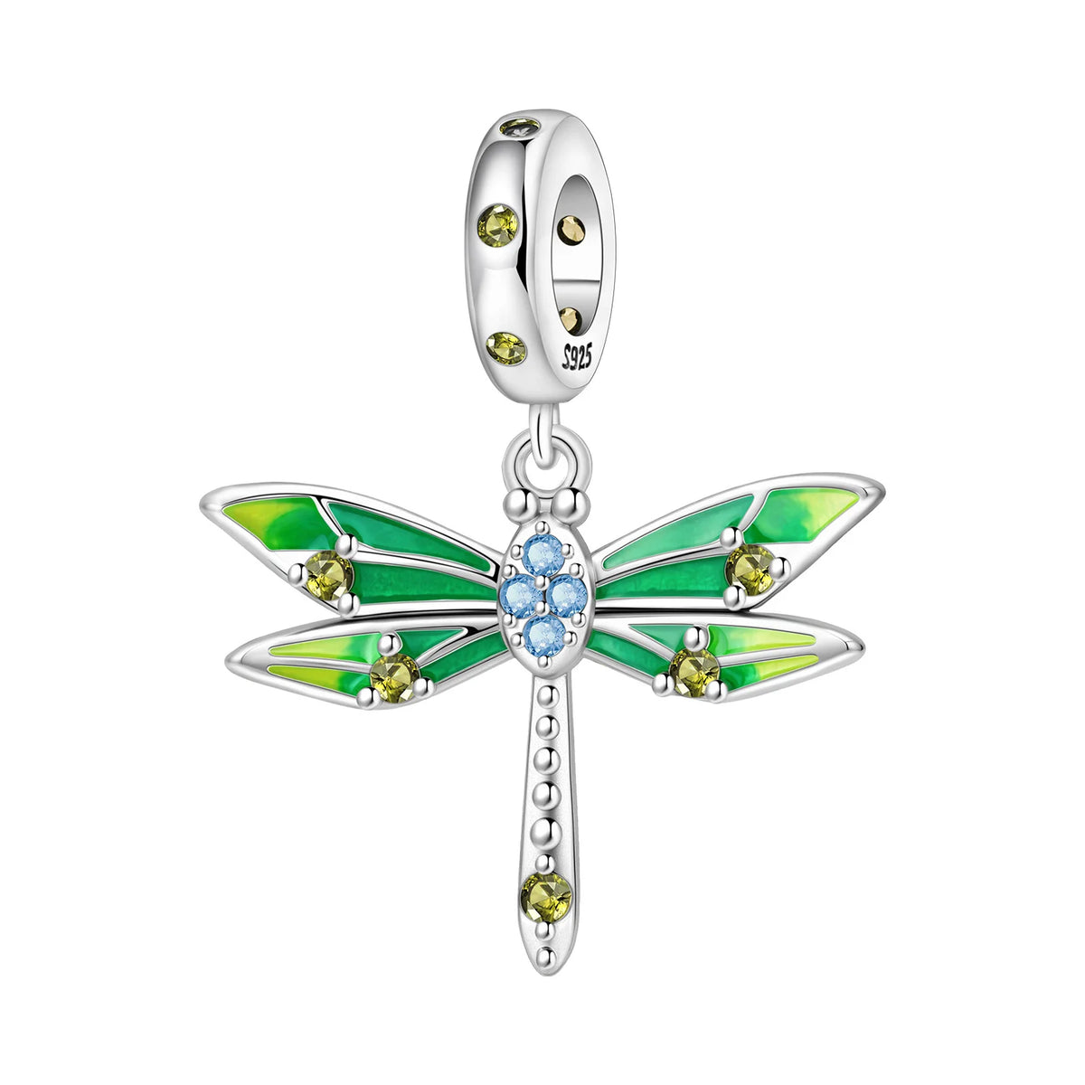 925 Sterling Silver Plated Bee Sunflower Butterfly Charm Pendant Fine Jewelry Women DIY Bracelet Necklace Birthday Party Gift