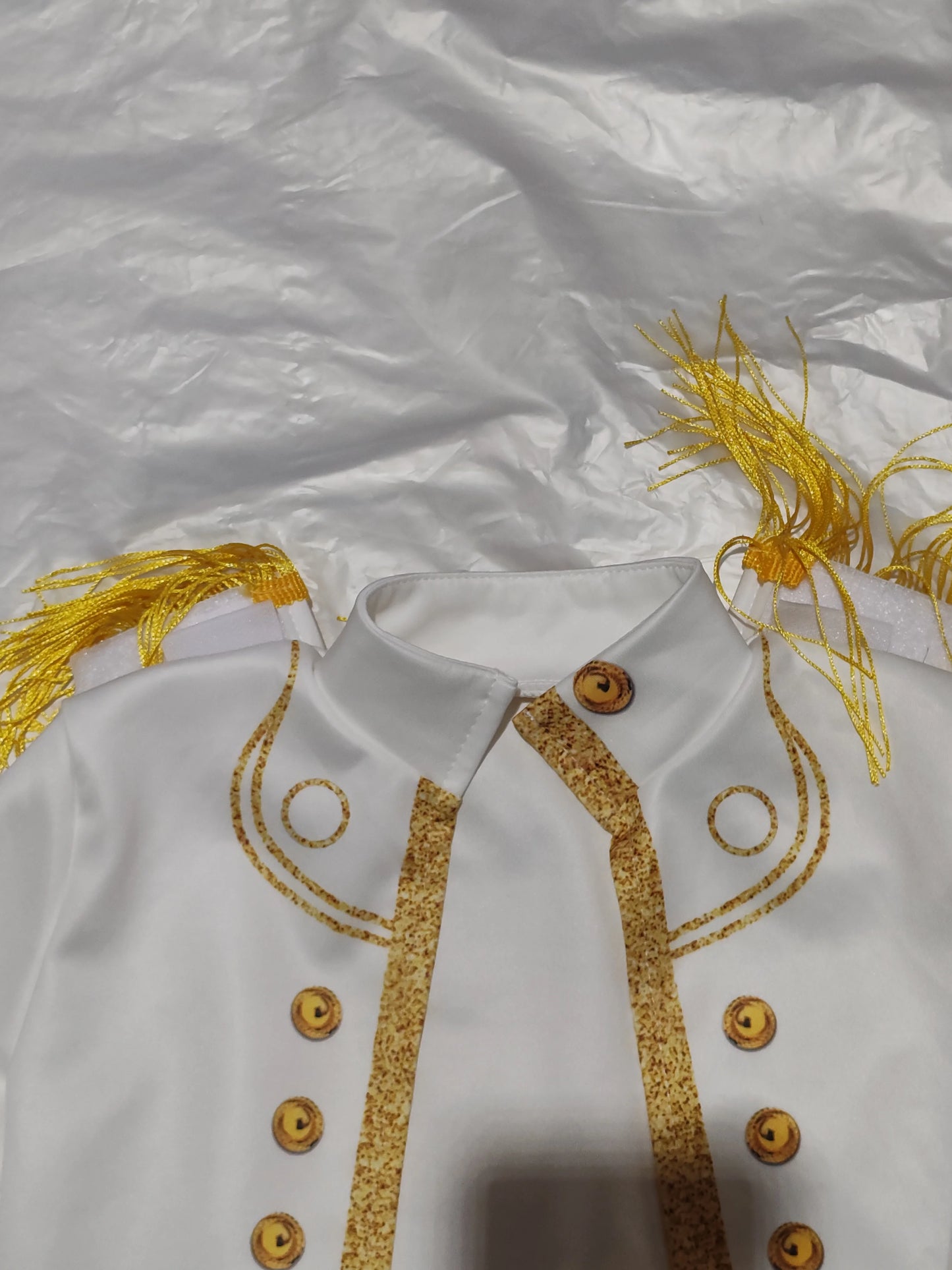 Cool Girl Cosplay Golden Costume Kids 3D Print Idol Group Singing Stage Performance Costume Child Halloween Party Clothes Suit