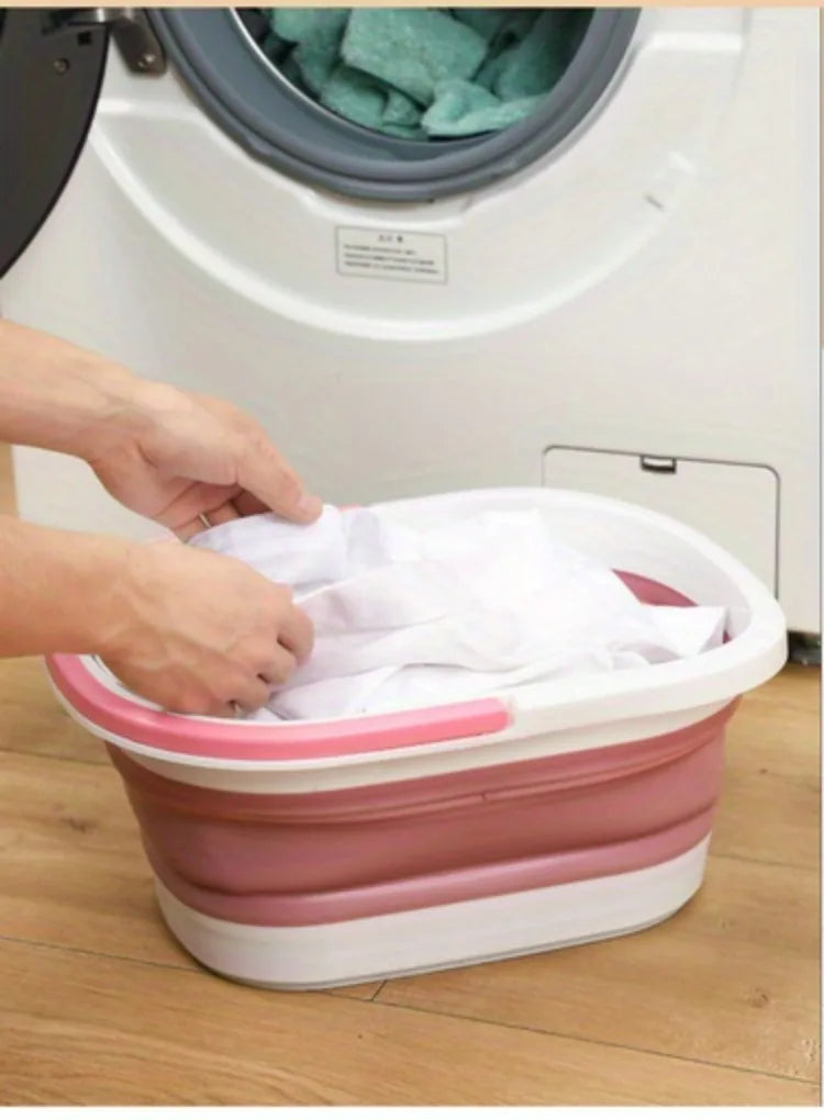 Large Collapsible Foot Spa Bath Massager Foldable Foot Soaking Tub for Home Bathroom Foot Care Bath Supply