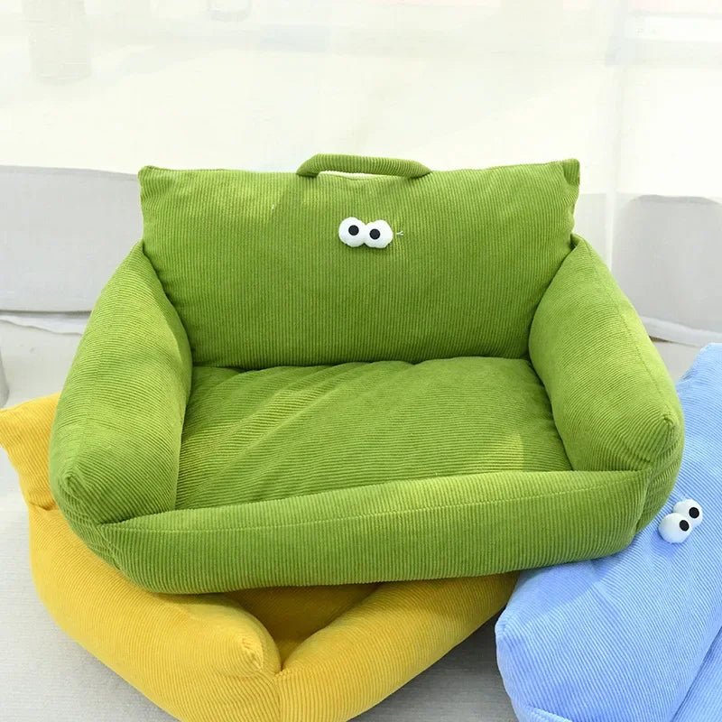 Cushion Winter Bed Puppy Special Sofa Kennel Winter Warm Pet Internet Celebrity Cat Nest Small Dog Dog Sleeping Mat