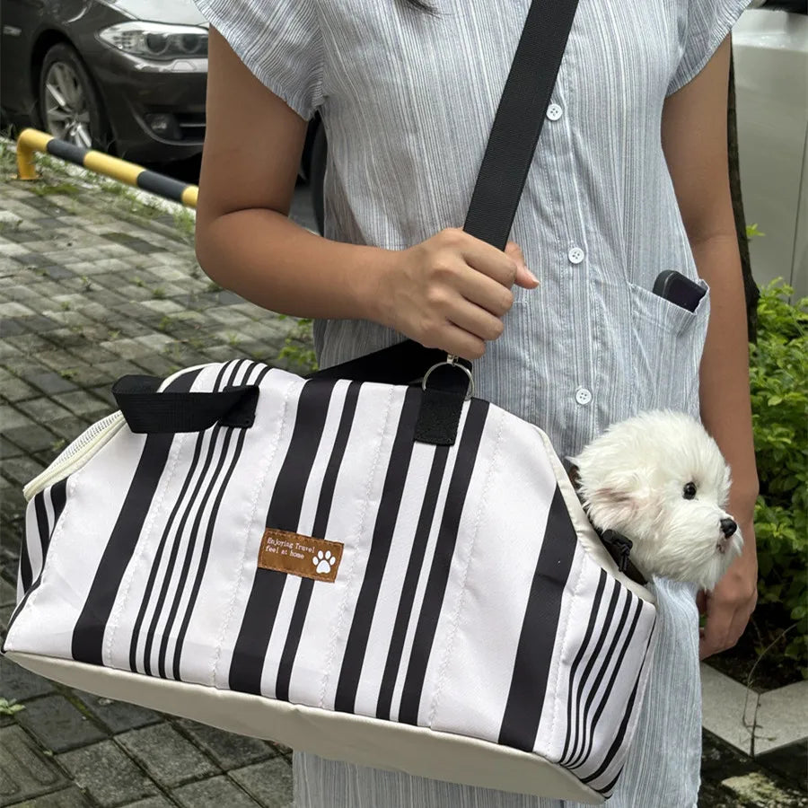 Breathable Cat Carrier Bag Dog Transporter Bag Portable Puppy Shoulder Bags Comfort Travel Pet Carrier for pet crossbody bag