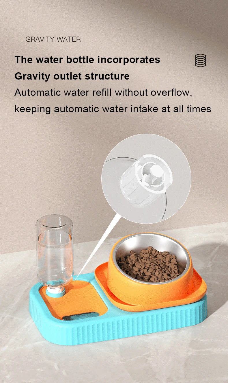 Cats and Dogs  Used Simple Use Pet Feeding Bowl, Durable and Safe Design Functions