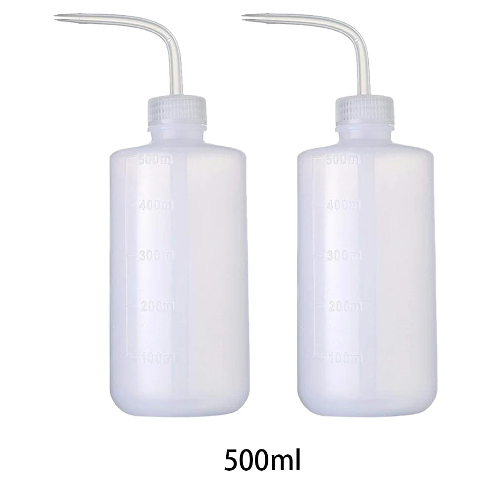 250/500ml Tattoo Wash Bottle 1/2pcs Plastic Safety Rinse Bottle Watering Tools  Lab Non-Spray Squeeze Bottle Tattoo Supplies