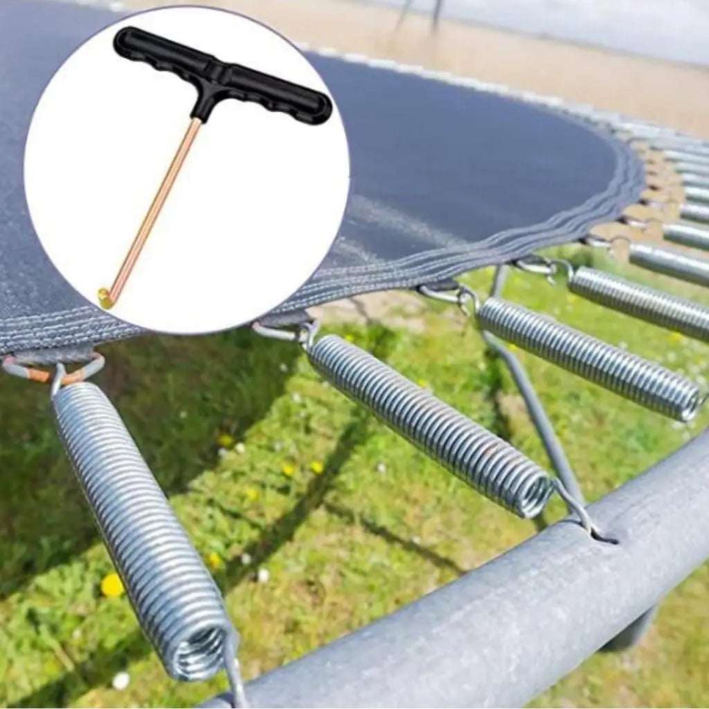 10 Pcs Stainless Steel Chrome-plated High Strength Professional Trampoline Springs Trampolines Hardware Accessories 3.5-6.5''