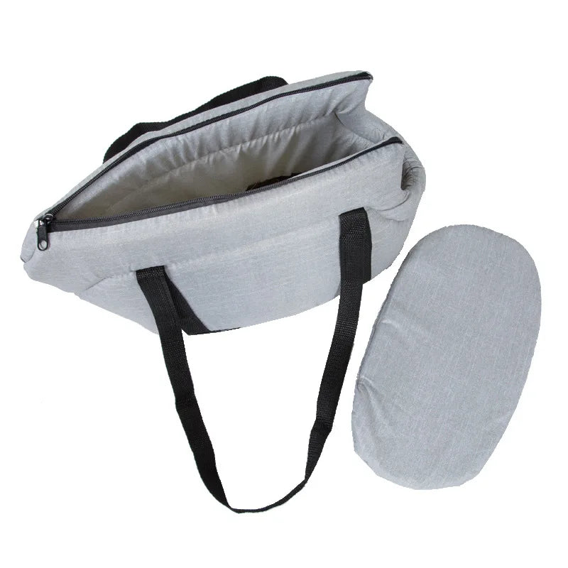 Collapsible Single Shoulder Pet Bag Pet Outdoor Backpack Double Shoulder Bag Dog Cat Crossbody Bag Car Ventilated Pet Backpack