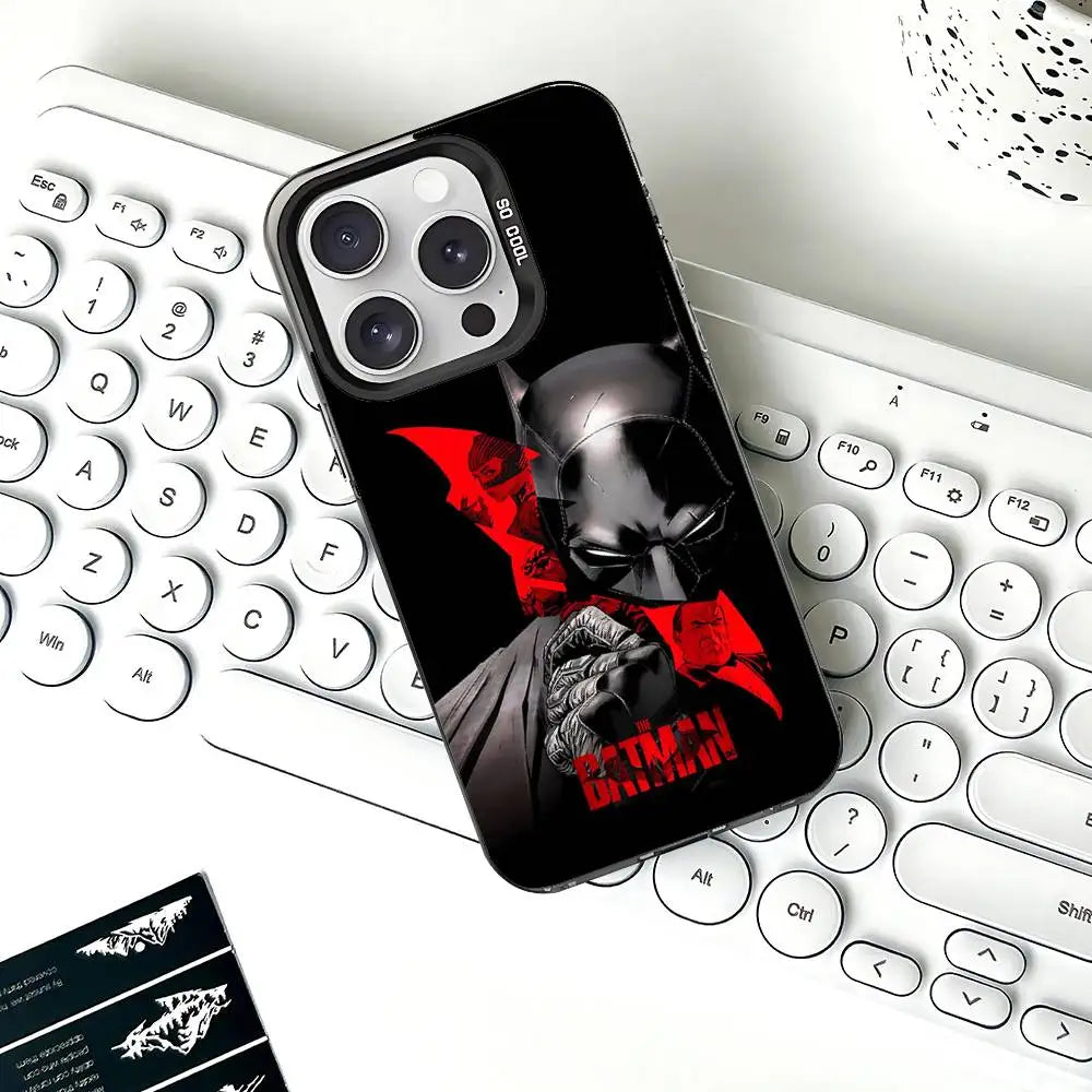 Cool Movie-B-batmanS Classic Phone Case For IPhone 17 16 15 11 12 13 14 Pro Max 16 Plus 12 Mini 7 8 XR XS 15Pro MAX Cove