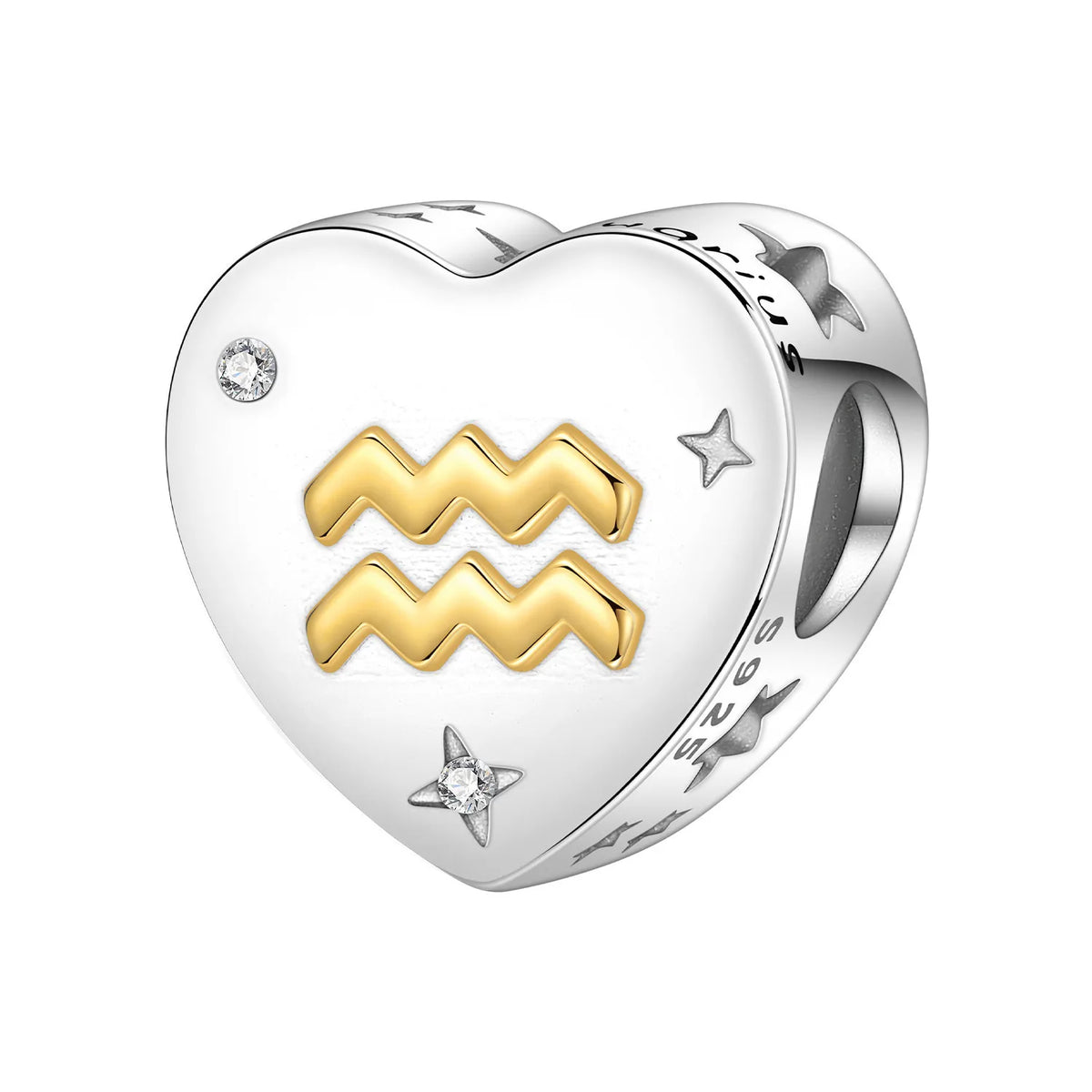 Hot Sale 925 Sterling Silver 12 Constellation Charm Beads Fit 3mm Original Bracelet Necklace Fashion Jewelry Birthday Gifts 2026