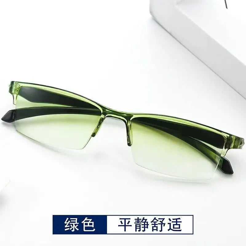 Lntelligent zoom high-definition presbyopia glasses, anti UV, anti blue light, anti fatigue presbyopia glasses for men and women