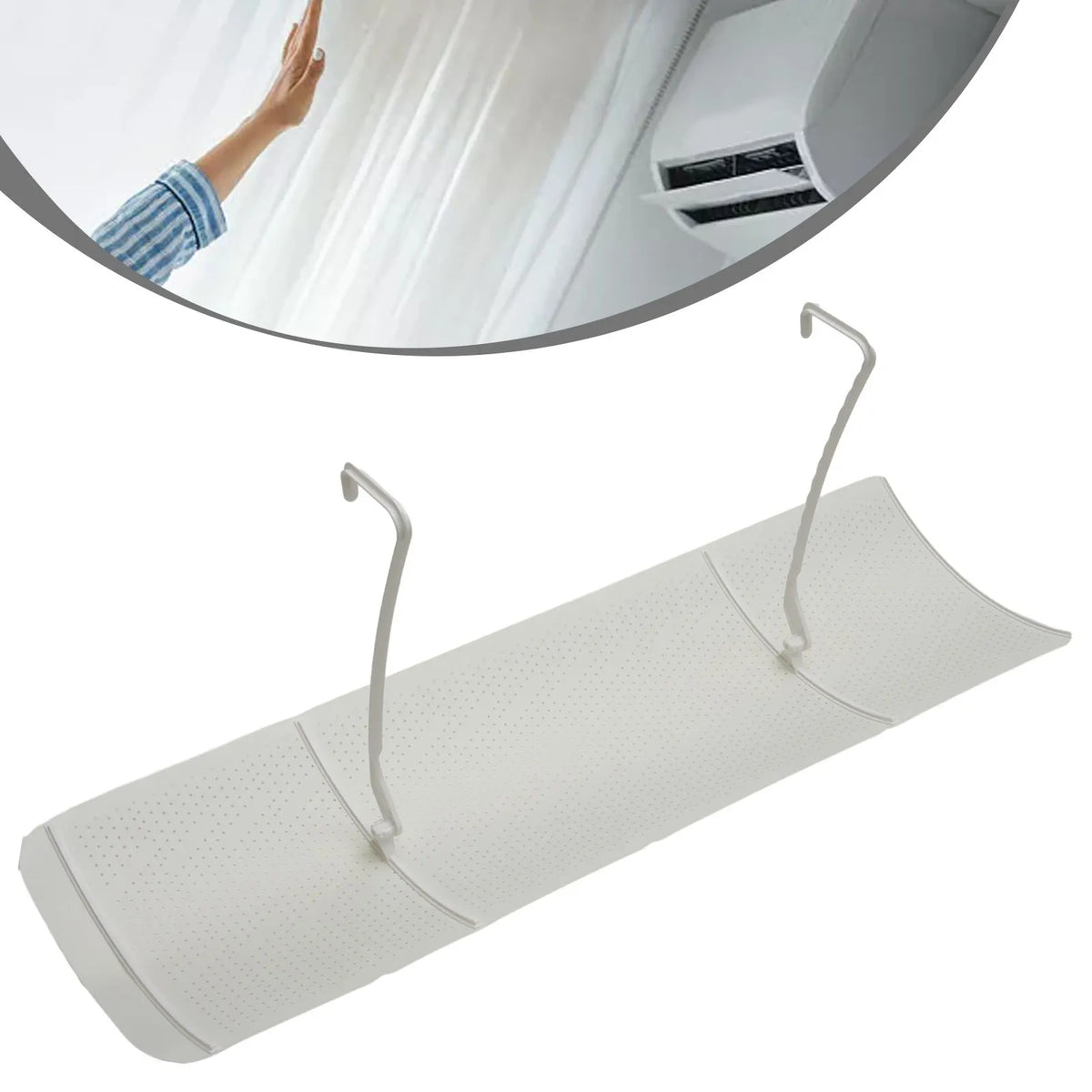Air Conditioner Wind Deflector Home Air Conditioning Windshield Adjustable Shade Wind Guide Anti-Direct Blowing Shield