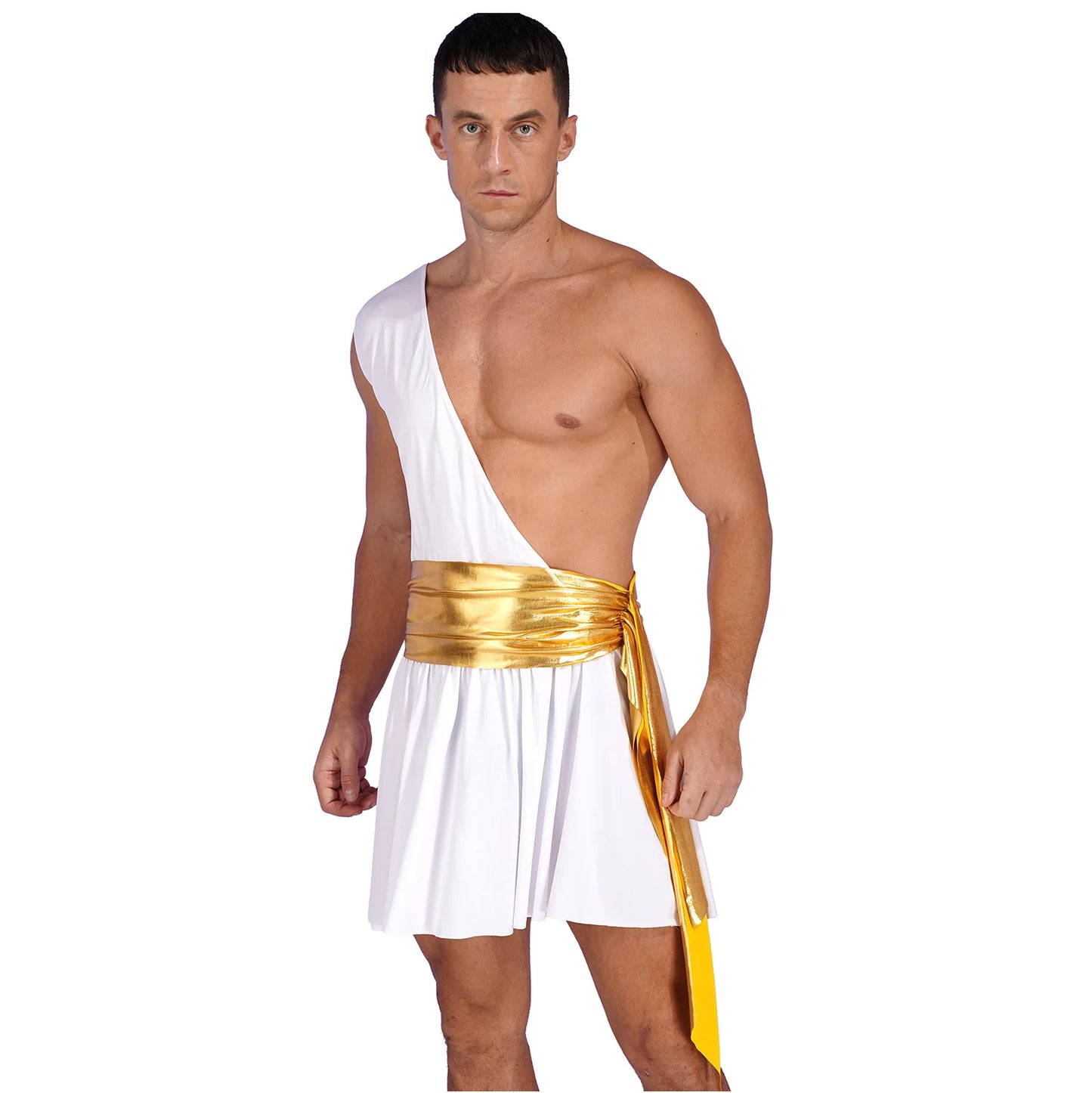 Halloween Adult Cosplay Complete Set Ancient Greek God Gladiator Clothing Mythical Prince Aladin Party Performance Costume