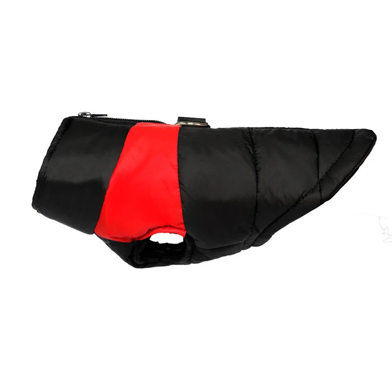 Warm Dog Coats Vest, Waterproof Dogs Jacket Fleece Pet Winter Cold Weather Coat Dogs Cozy Snow Jackets Outfits for Dogs Puppy