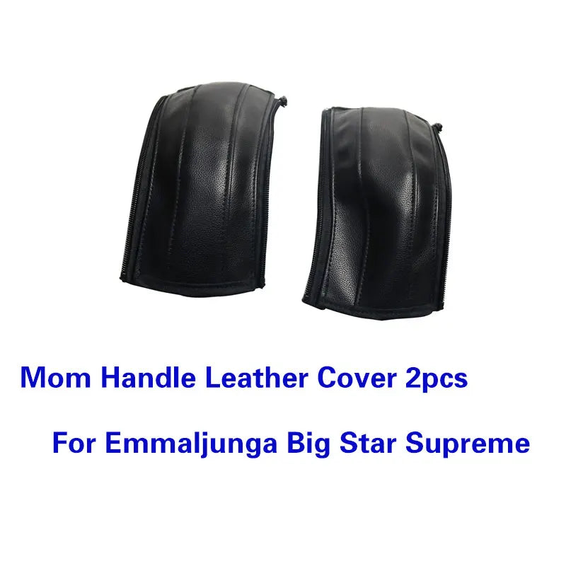 Leather Covers For Emmaljunga Big Star Supreme/Emmaljunga Superviking Stroller Handle Protective Cover Baby Stroller Accessories