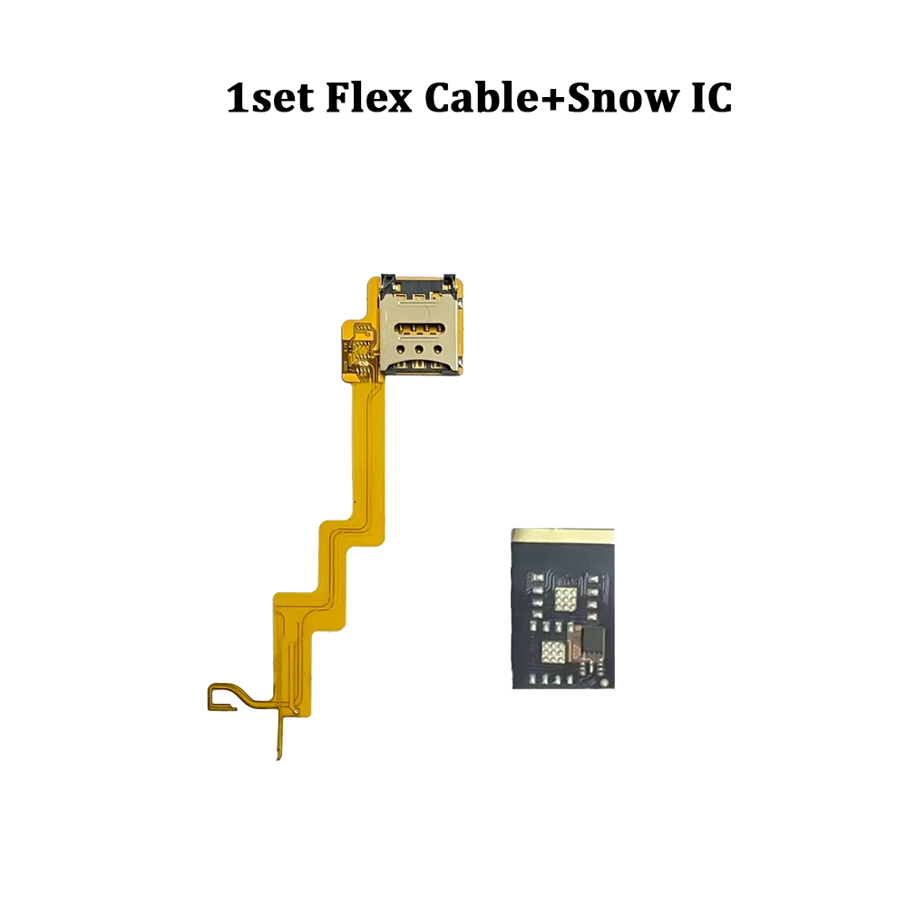 US Version For iPhone 17Pro 17 Pro Max ESIM to SIM Card Flex Cable Replacement with Built-in MEP Super Snow IC Repair Tools