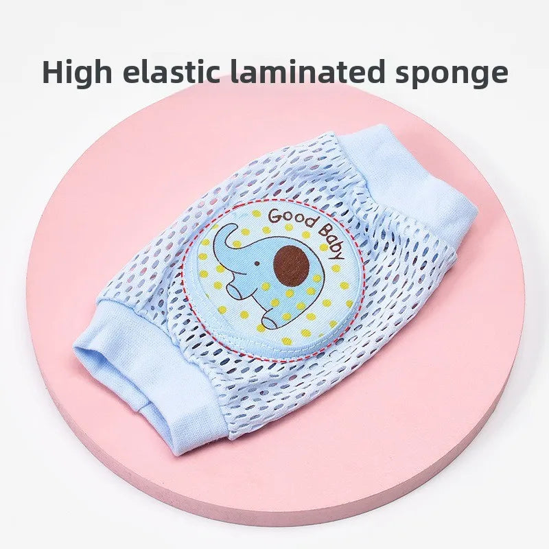Baby Knee Pads Thin Summer Infant Crawling Protector Anti-fall Toddler Learning To Walk Knee Sleeve for Newborn Crawling Elbow