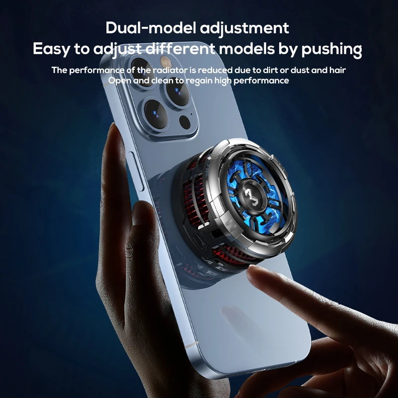 MEMO CX08 CX16 High-Power Strong Cooling Semiconductor Mobile Phone Cooler Radiator with Magnetic Attachment & Clamp