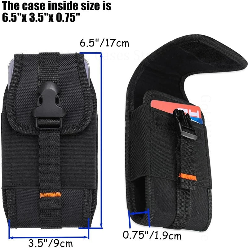 Phone Pouch Wallet Case For Doogee V40 Pro V31 GT V30T V20S Belt Waist Card Bag Phone Holder For Doogee Blade 20 10 Pro GT Ultra