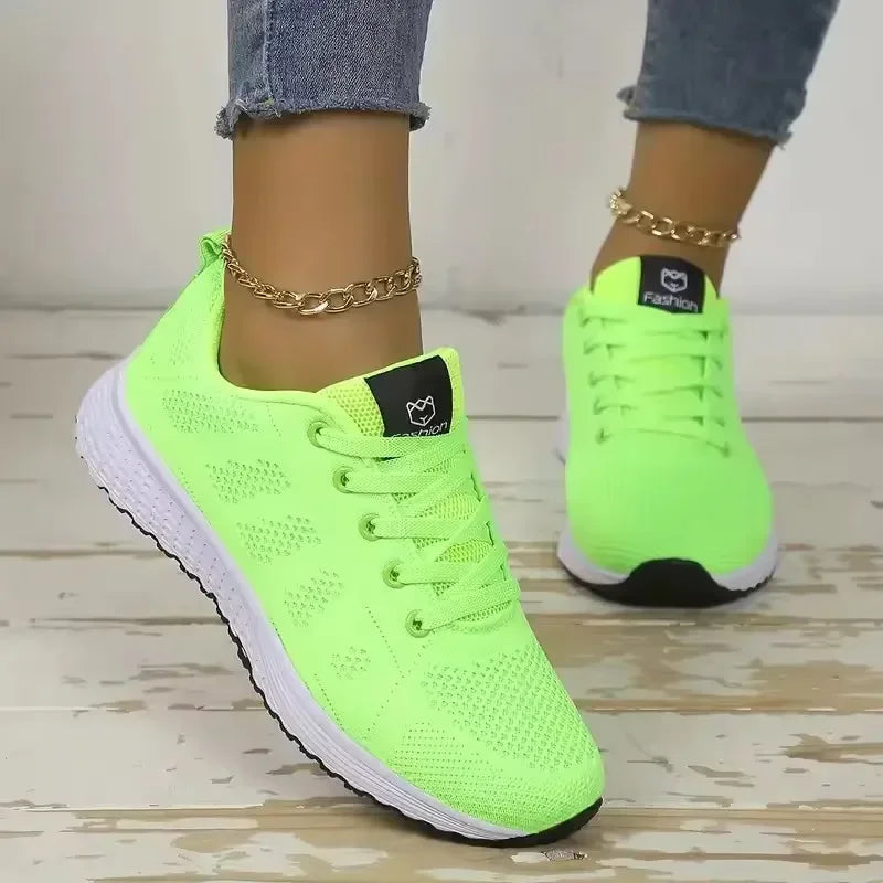 Women Walking Shoes Lightweight Breathable Sneakers 2025 Men Women Couple Casual Shoes Large-sized36-44 Flats Sneakers Men Shoes