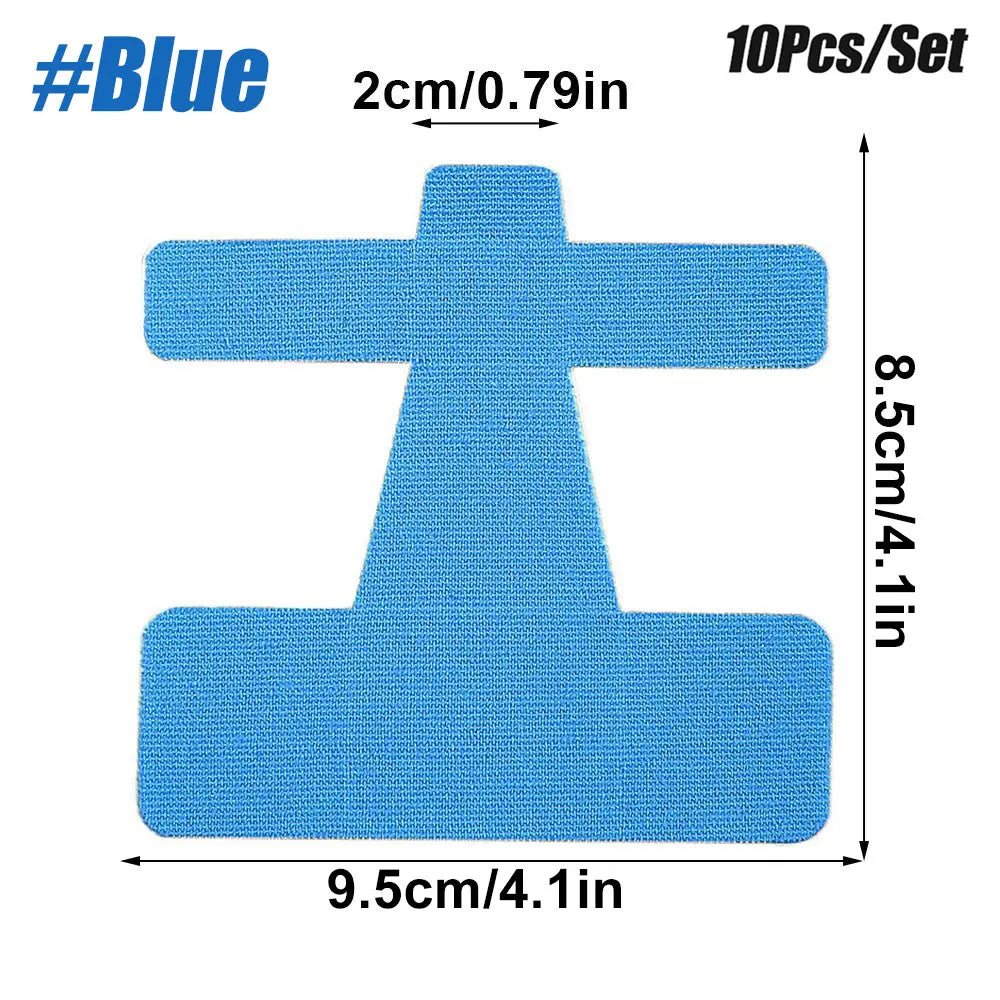 10PCS Bunion Corrector & Pain Relief Kinesiology Athletic Tape,For Bunions & Turf Toe,Big Toe Spacer/Separator/Straightener Tape