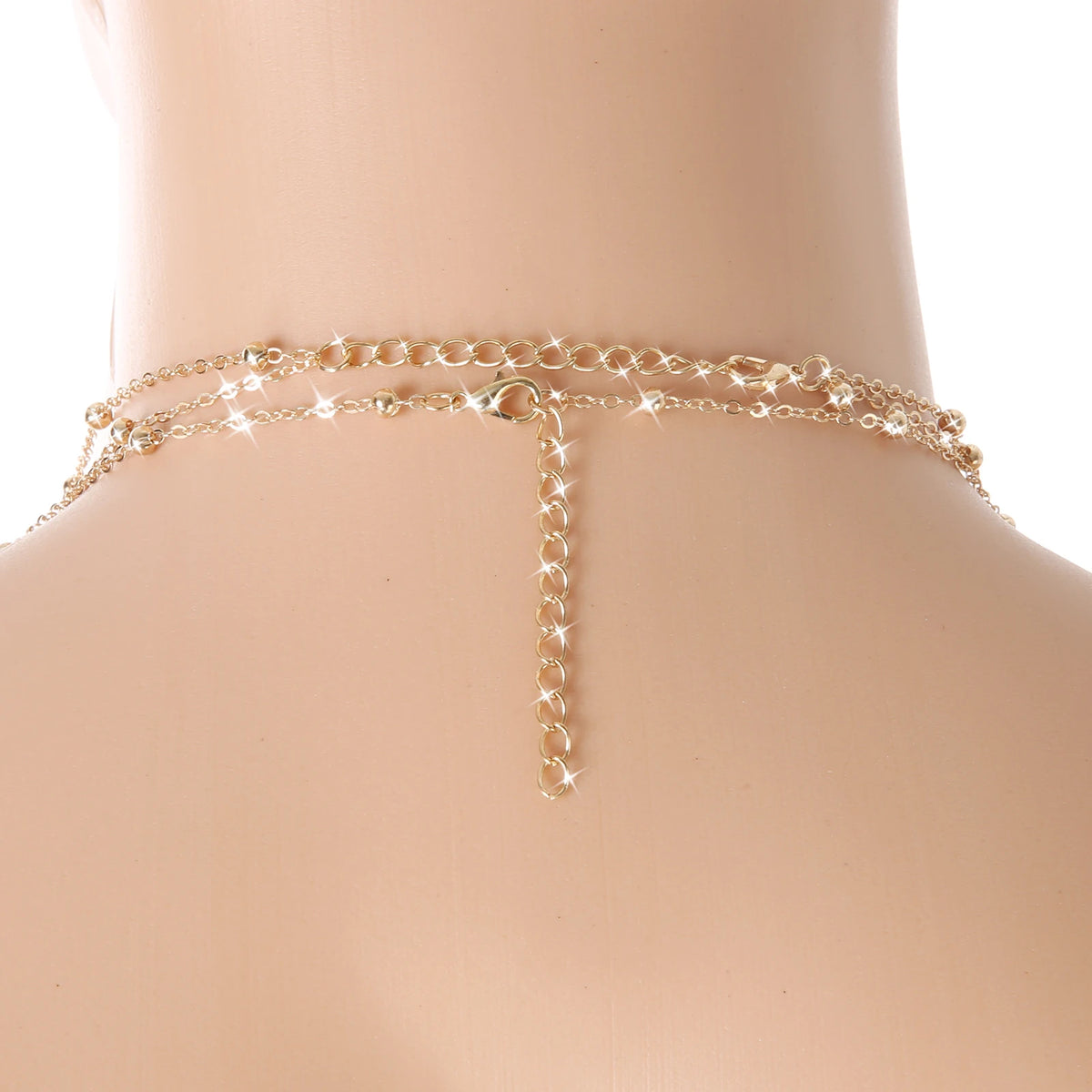 Unisex Sexy Chest Chain Bra Cross Bikini Body Chain Necklace Jewelry Gifts Shiny Rhinestone Body Chain Fashion Metal Accessories