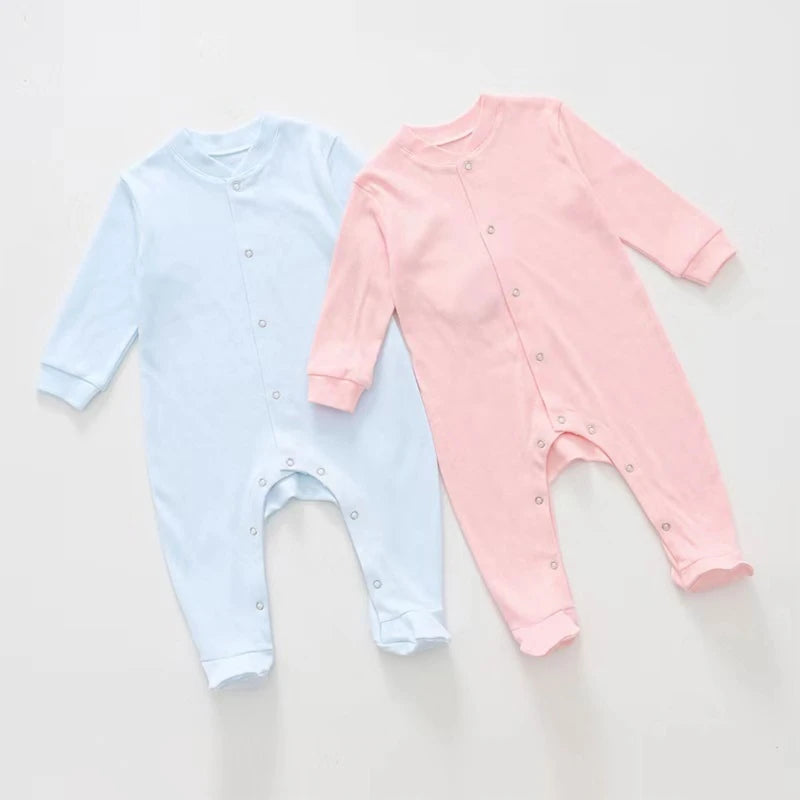 3Pcs Hospital Hat Long Sleeves Romper Gloves Set for Baby Feet Wrap Jumpsuit Clothing Set for Infants Unisex Shower Gift