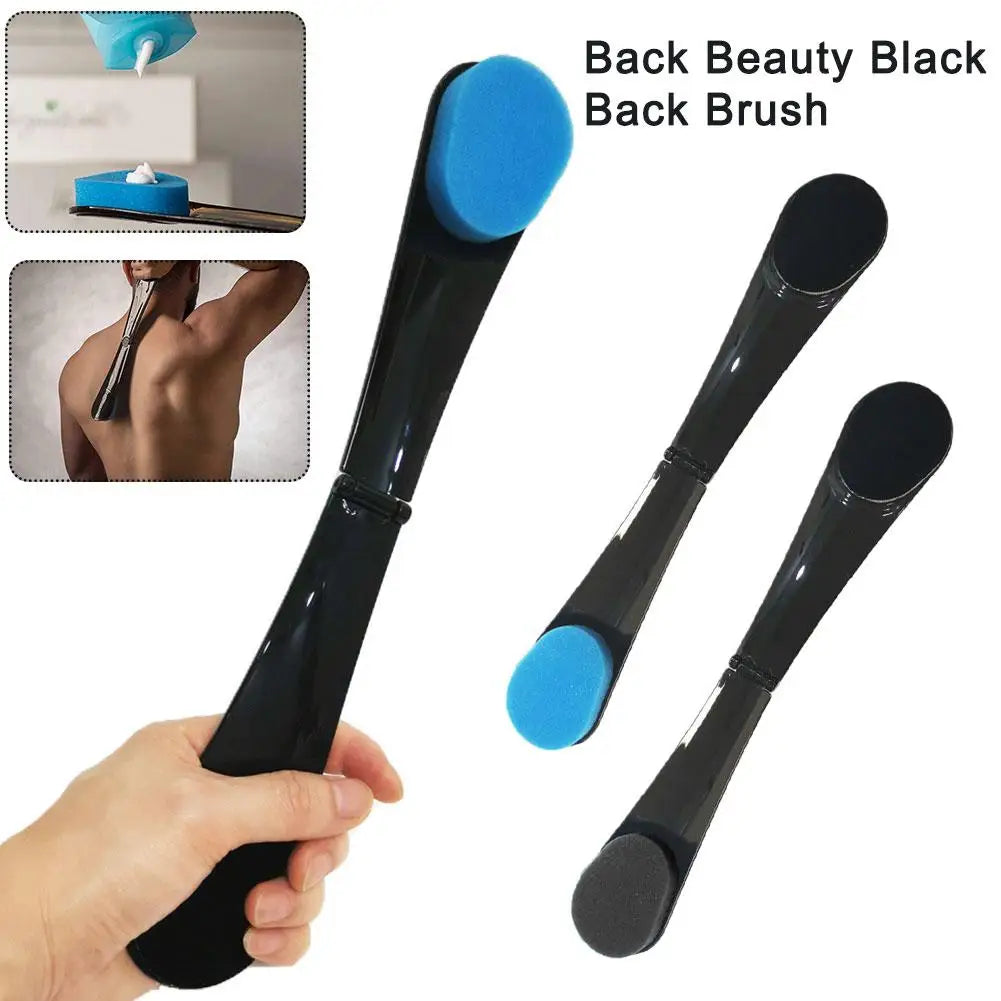 Long Handle Bath Sponge Back Scrubber Bathing Tool Skin Clean Body Exfoliating Back Scrubber Brush Lotion Applicator Tool