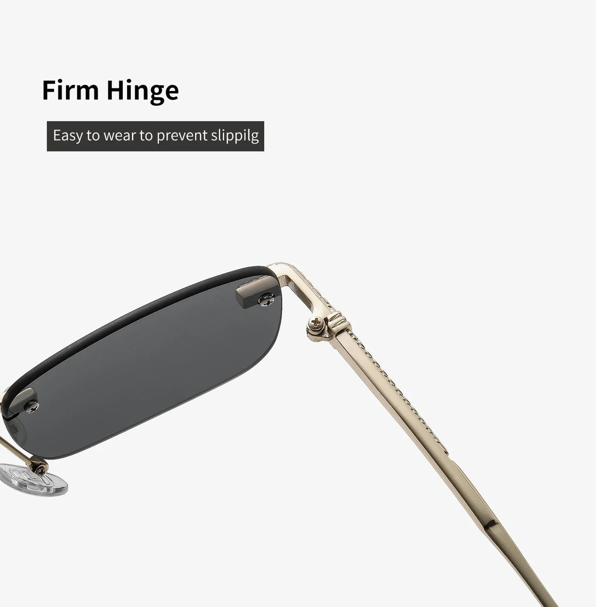Rimless Sunglasses Rectangle Fashion Popular Women Men Shades Small Square Sun Glasses For Female male Summer Traveling Oculos