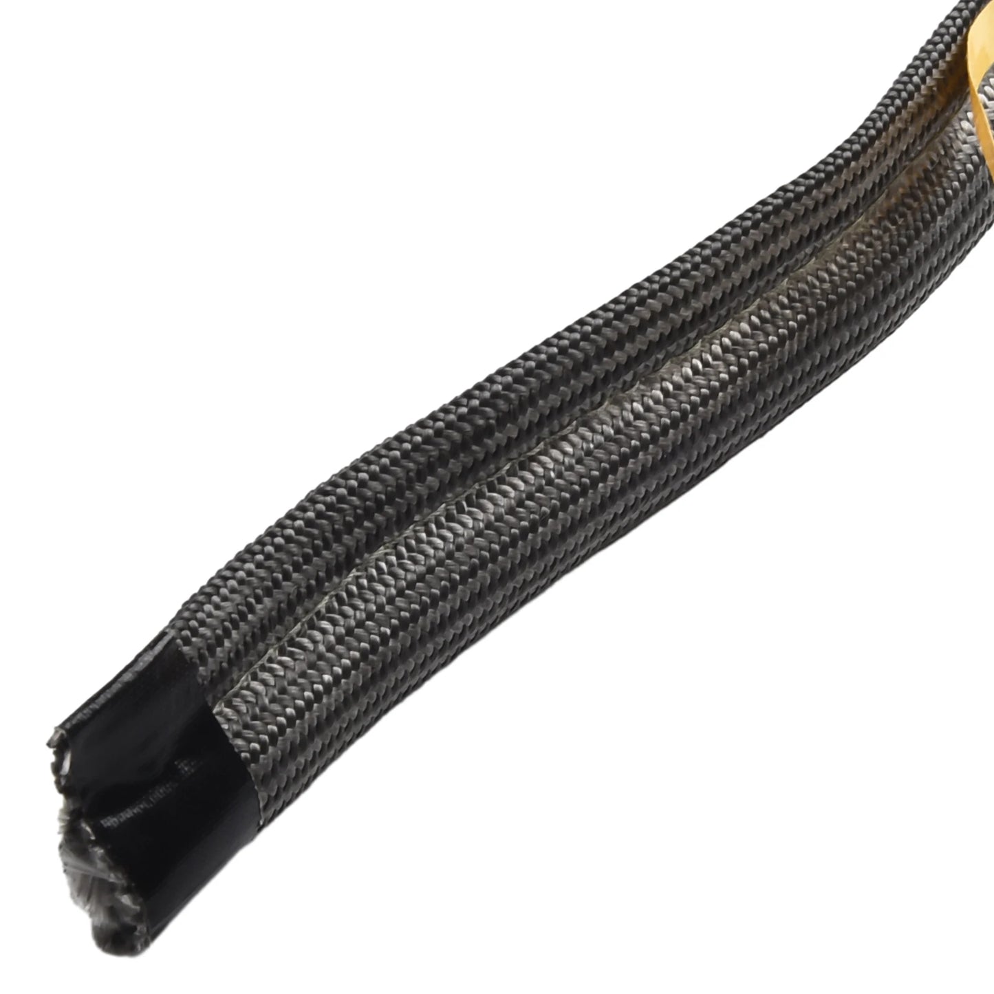 10mm Fireplace Sealing Rope Wood Burning Stove Door Self-Adhesive Fiberglass Sealing Cord Fire Resistant 2/3-m Black Gasket Tape