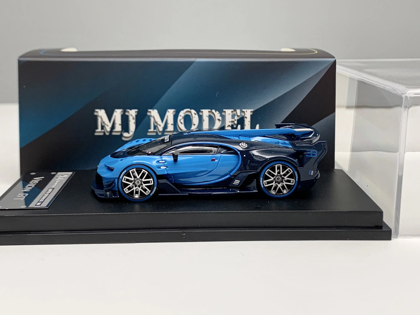 MJ 1:64 BUGATTI VISION GT Alloy Car Model Collection Ornament