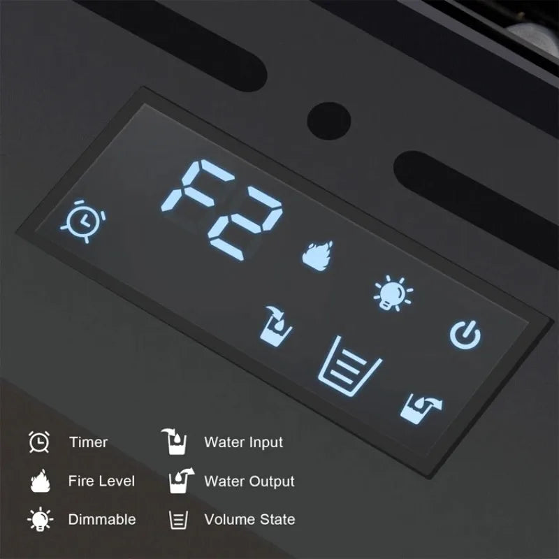WOFAID 5 Year Warranty 3d Automizing Water Vapor Electric Fireplace Artificial Fire Flame for Living Room Decoration Fireplace