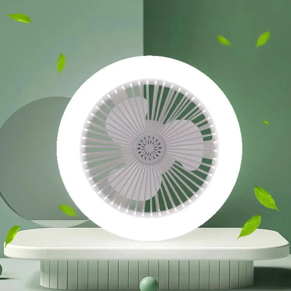 Aromatherapy Fan Lamp Bedroom Light Ceiling Light Silent Electric Fan Pendant Light LED Study And Dining Room Lighting