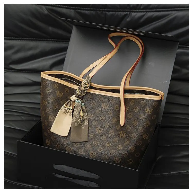 Stylish Designer Party Diaper Bag For Women Luxury Leather Tote Large Capacity Elegant Crossbody Handbag For Evening Outings